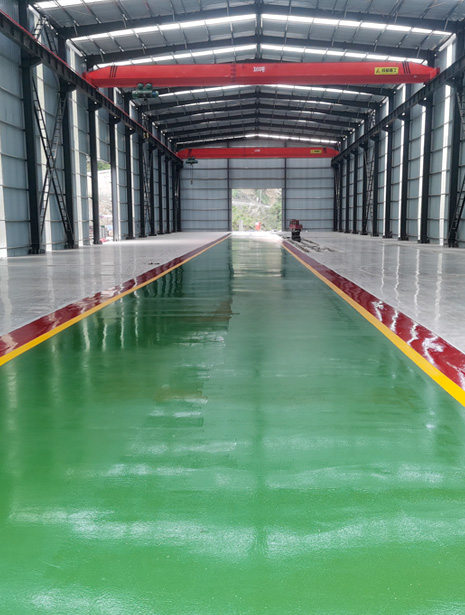 四川路橋&middot;宜金高速項(xiàng)目部生產(chǎn)廠房