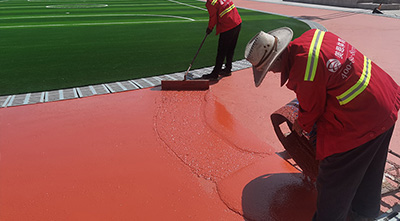 EPDM塑膠跑道施工流程