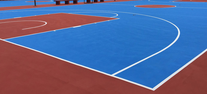 硅PU籃球場