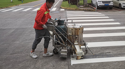 解析熱熔標(biāo)線施工后干的慢的原因？