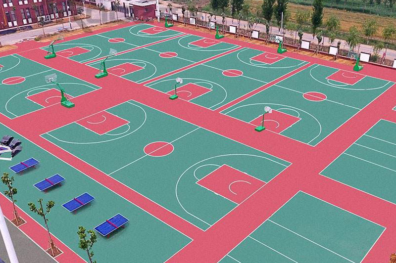 硅PU球場施工