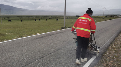 哪些情況不能進行道路交通標線施工？