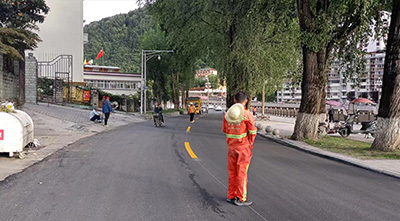 阿壩道路交通標(biāo)線施工