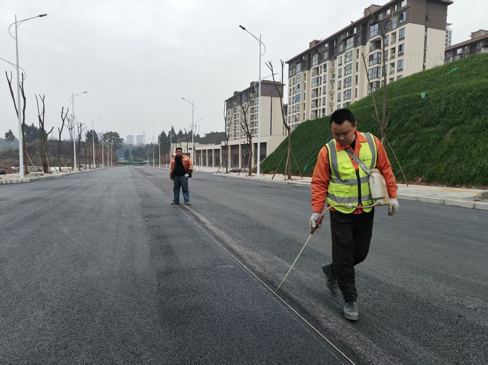 標線施劃放樣的重要性